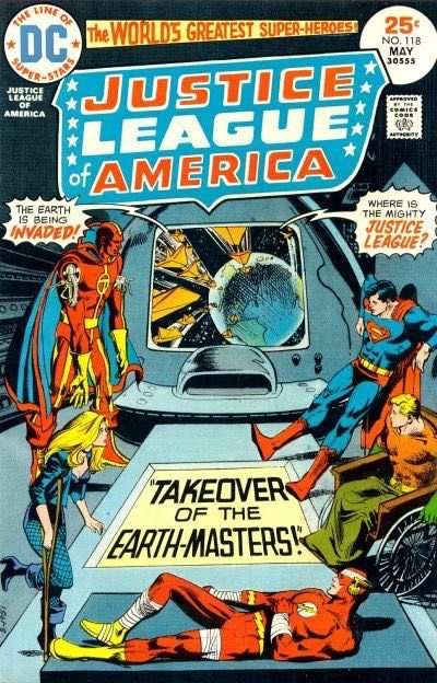 Justice League of America, Vol. 1 Takeover of the Earth-Masters 118