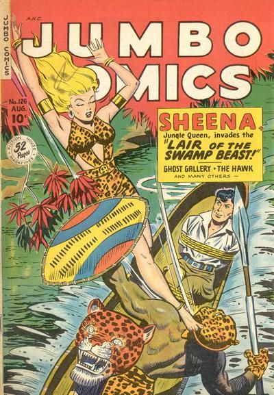 Jumbo Comics Lair of the Swamp Beast 126