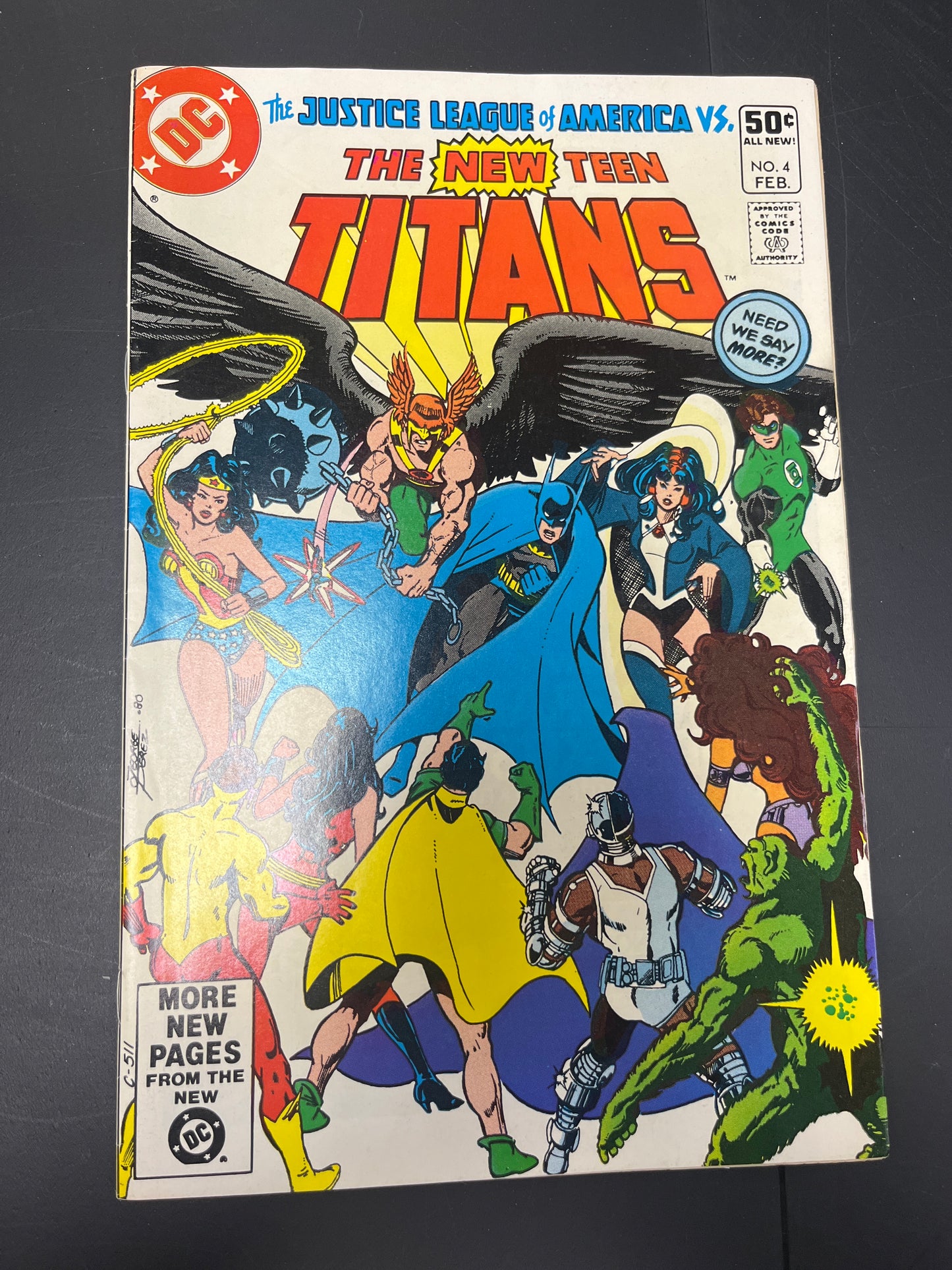 The New Teen Titans, #4A