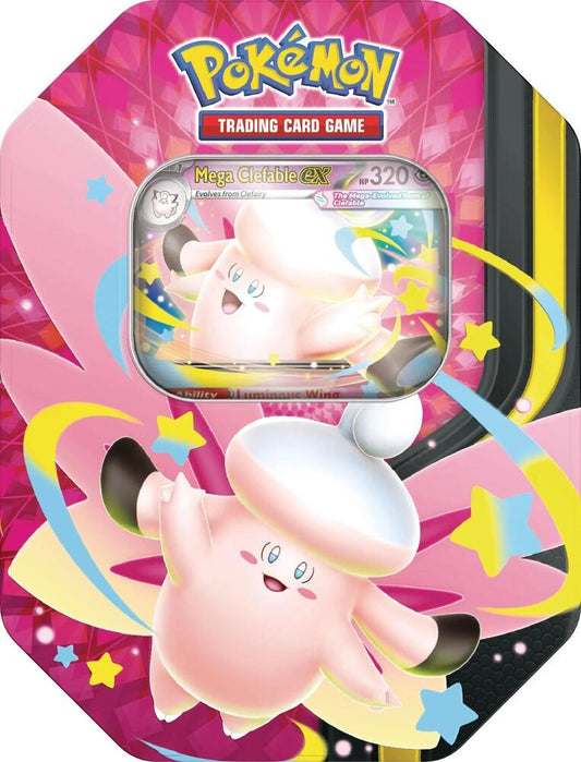 Pokemon Mega Moonlit Tin - Clefable