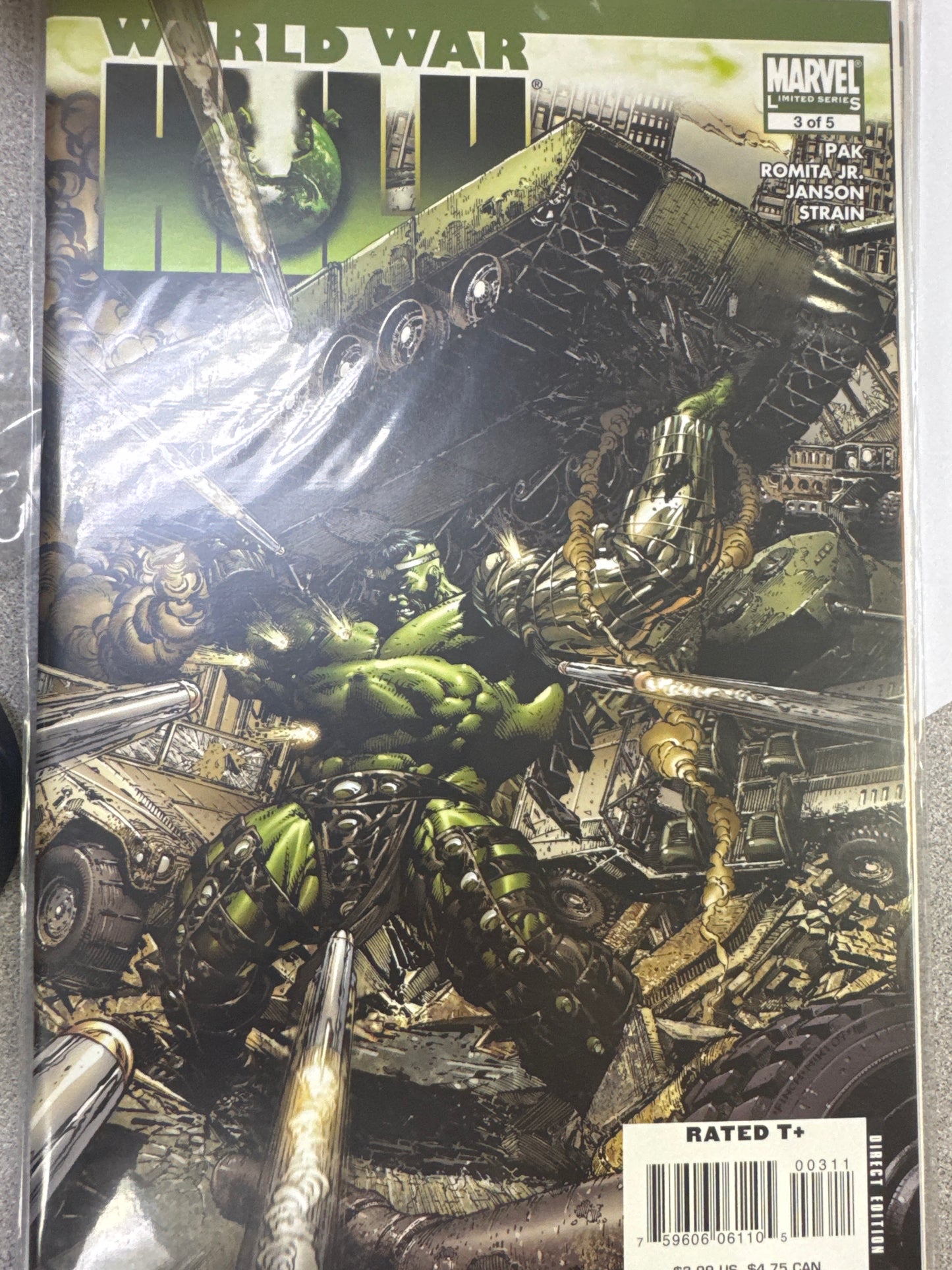 World War Hulk Complete Set 1-5