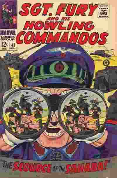 Sgt. Fury and His Howling Commandos Scourge of the Sahara 43A