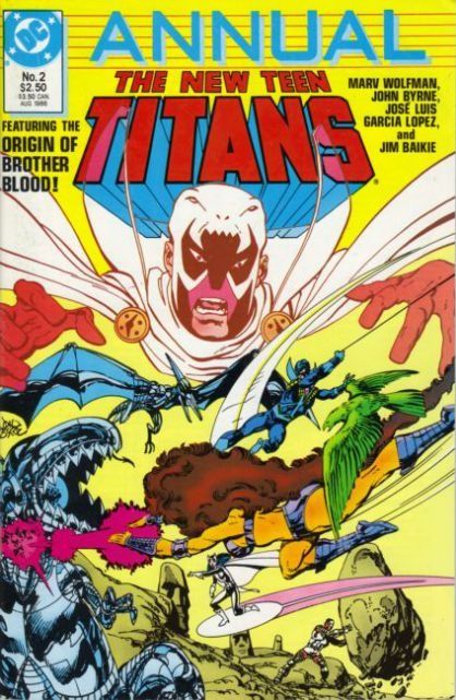 The New Teen Titans, Vol. 2 Annual Revenge of the Rusting Reptiles From Outer Space! 2