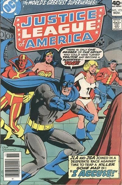 Justice League of America, Vol. 1 I Accuse... 172B