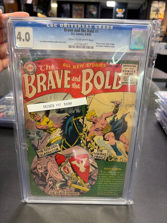 Brave and the Bold #1 CGC 4.0