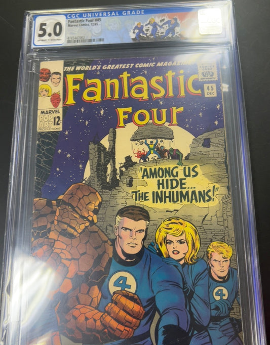 Cgc Fantastic Four Vol. 1 #45