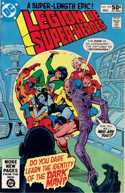 Legion of Super-Heroes, Vol. 2 Who Is the Dark Man? 270A