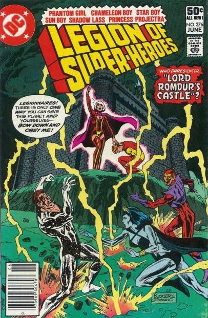 Legion of Super-Heroes, Vol. 2 Lord Romdur's Castle 276B