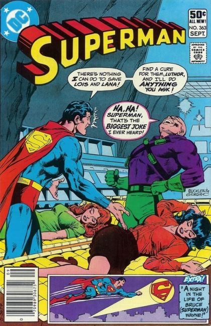 Superman, Vol. 1 The Dying Days Of Lois And Lana 363B