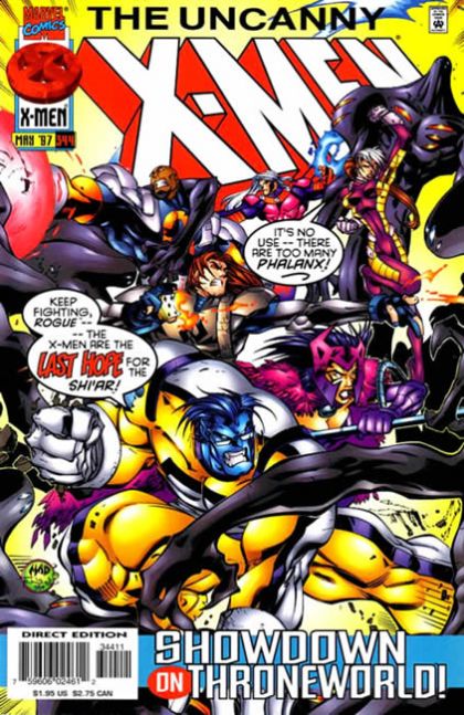 Uncanny X-Men, Vol. 1 Casualities of War 344A