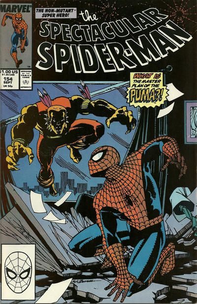 The Spectacular Spider-Man, Vol. 1 Claws 154A