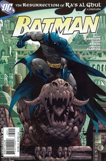 Batman, Vol. 1 The Resurrection of Ra's al Ghul - Prelude: Lazarus Rising 670A
