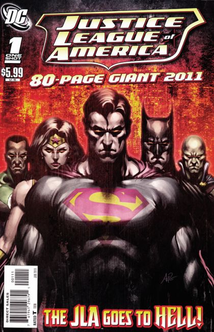 JLA 80-Page Giant (2011) Fraud / Anger / Heresy / Limbo / Violence / Greed / Gluttony / Treachery / Lust / Inferno 1