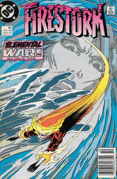 Firestorm, the Nuclear Man, Vol. 2 (1982-1990) The Elemental War, Force Of Nature 90B