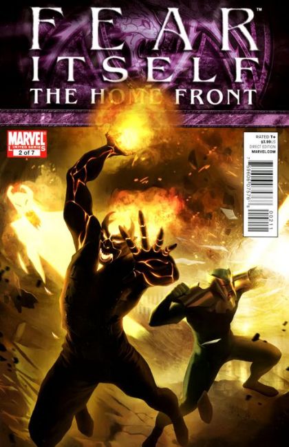 Fear Itself: The Home Front Fear Itself - Scapegoat, Part 2 / The Age of Anxiety Part Two: Skin Deep / A Moment With... A Purple Man / Between Stations 2