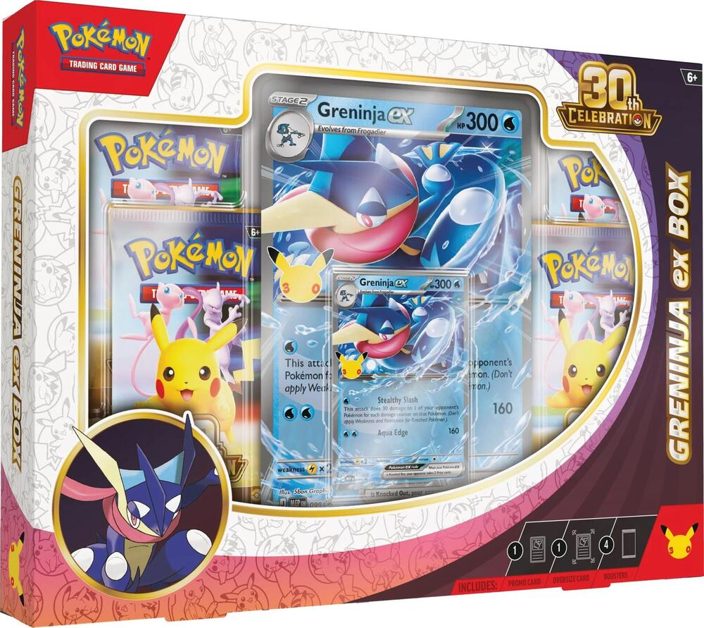 30th Celebration Greninja ex box