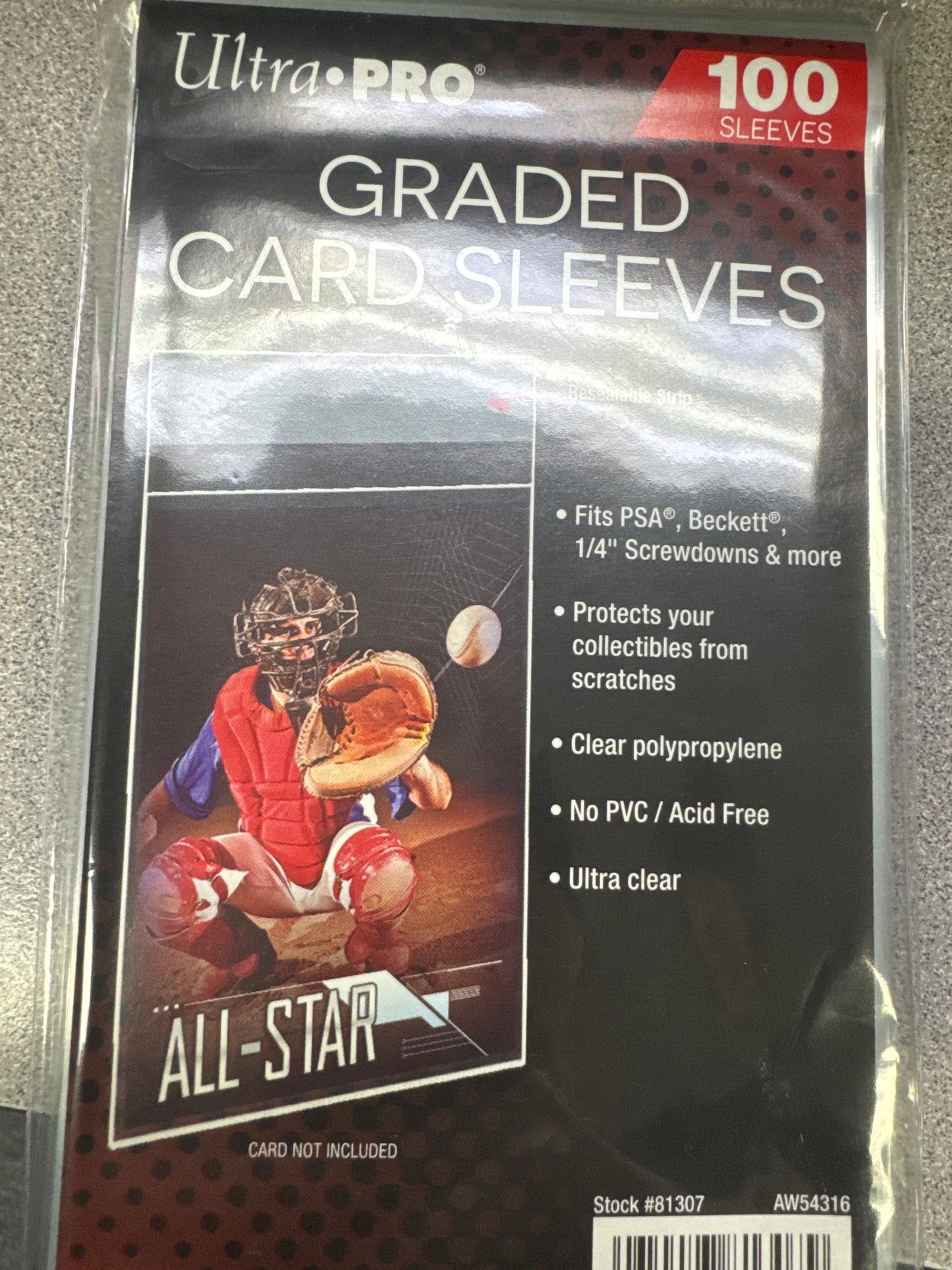 Ultra Pro Graded Card Sleeves