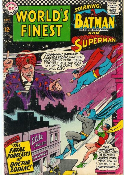 World's Finest Comics The Fatal Forecasts Of Dr. Zodiac 160