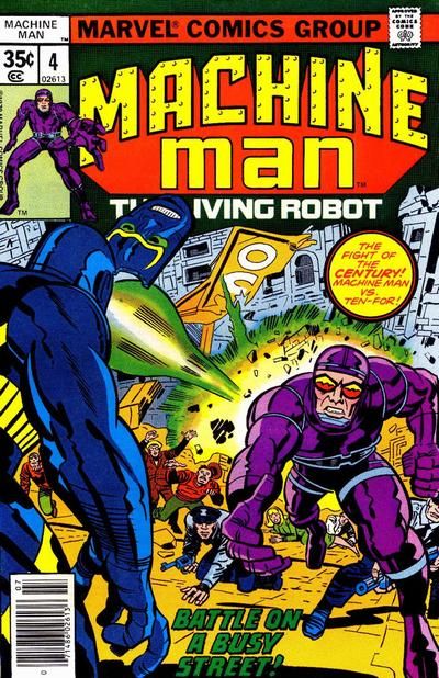 Machine Man, Vol. 1 Battle on a Very Busy Street 4