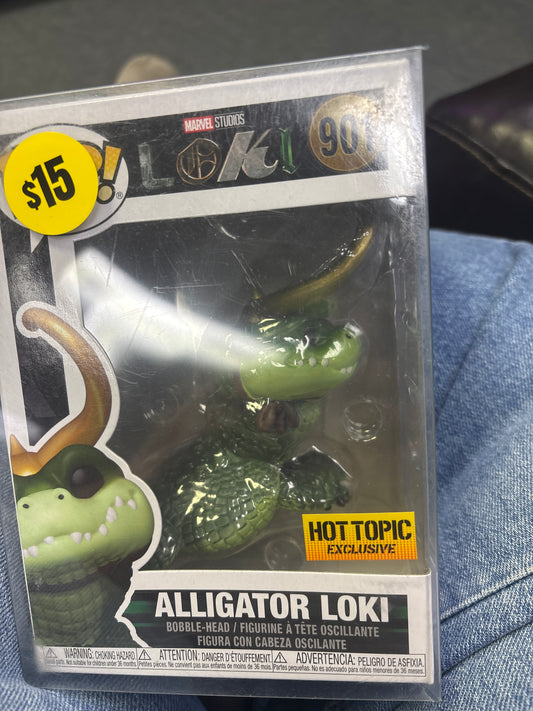 Marvel Studio Loki: Alligator Loki Pop Fig #901