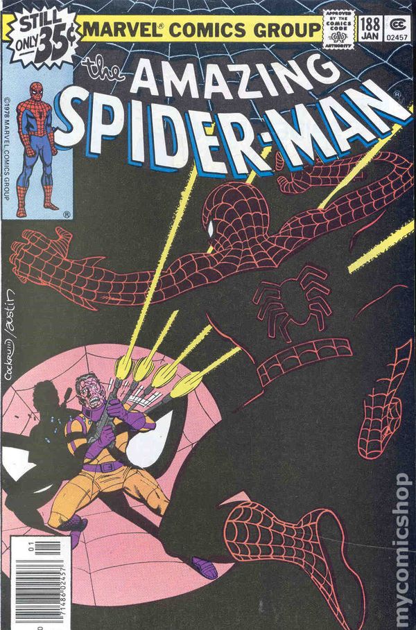 Amazing spider-Man # 188 Whitman Variant