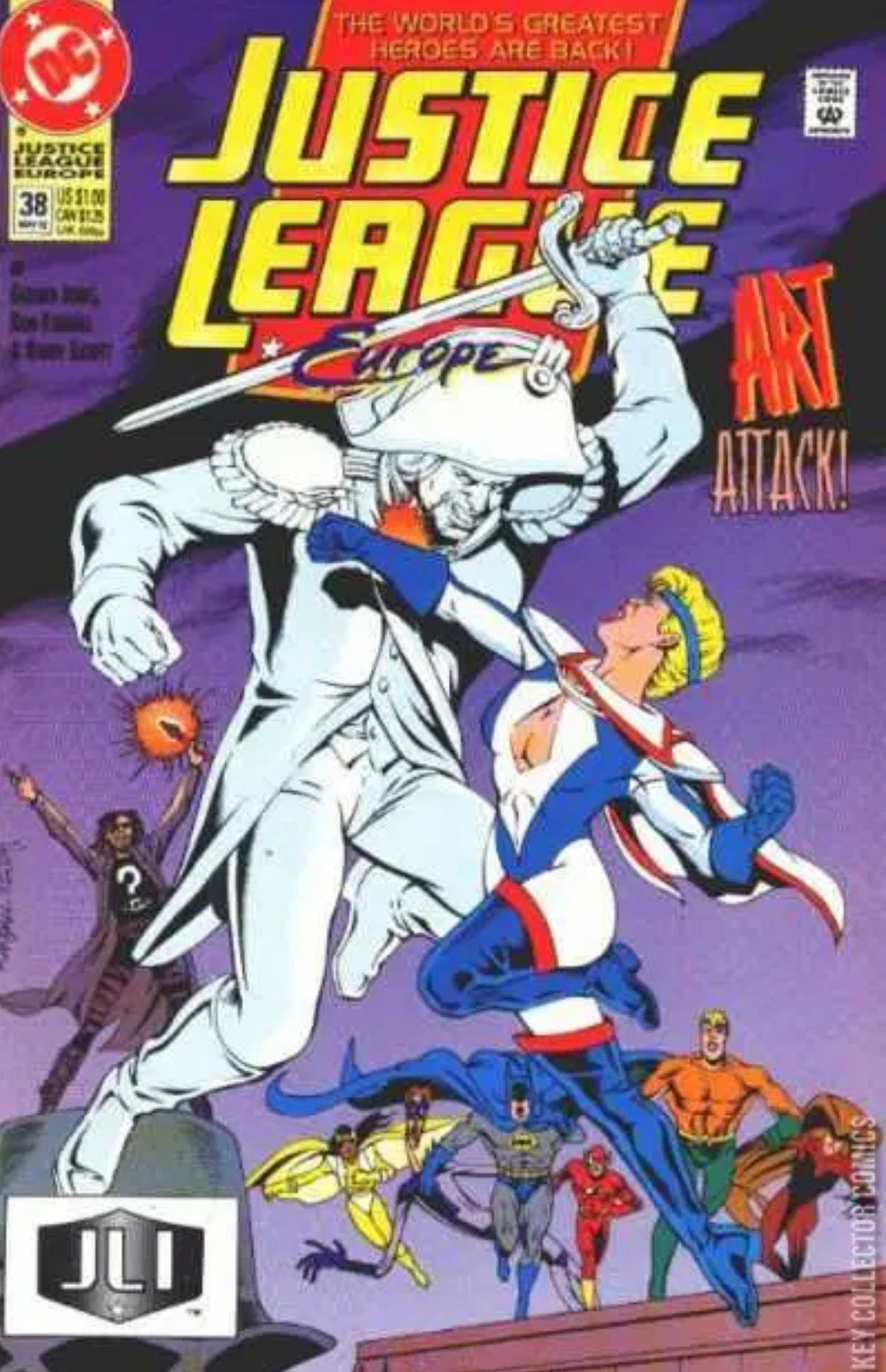 Justice League Europe 38A