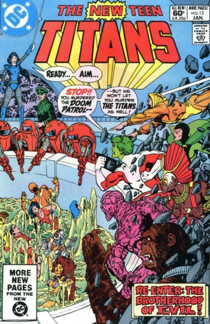 The New Teen Titans, Vol. 1 The Brotherhood of Evil Lives Again 15A
