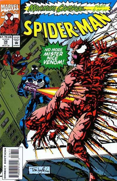Spider-Man, Vol. 1 Maximum Carnage - Maximum Carnage, Part 8: Hate Is in the Air 36A