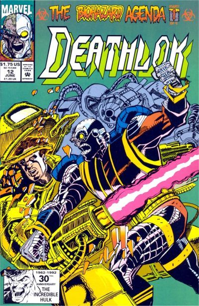 Deathlok, Vol. 2 The Biohazard Agenda, Part 1: Rabbit Is Dead 12A