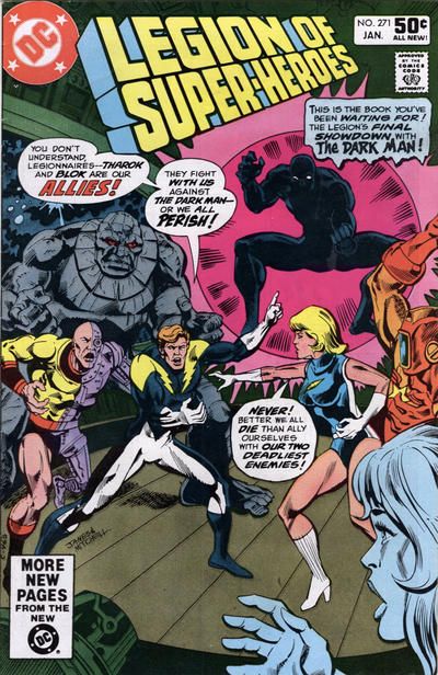 Legion of Super-Heroes, Vol. 2 What is the Dark Man? 271A