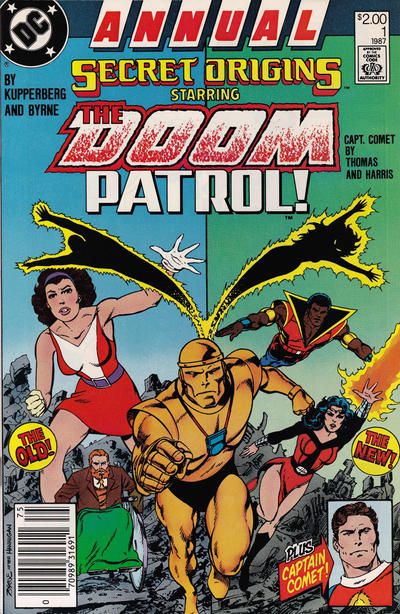 Secret Origins, Vol. 3 Annual The Secret Origin of the Doom Patrol / The Secret Origin of Captain Comet 1B