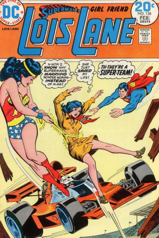 Superman’s girlfriend Lois Lane #136