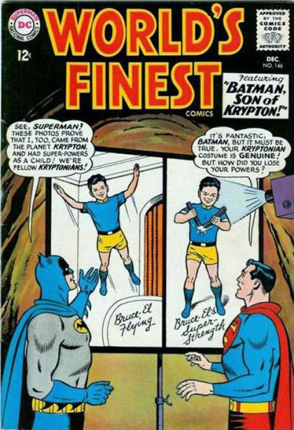 World's Finest Comics Batman, Son Of Krypton 146
