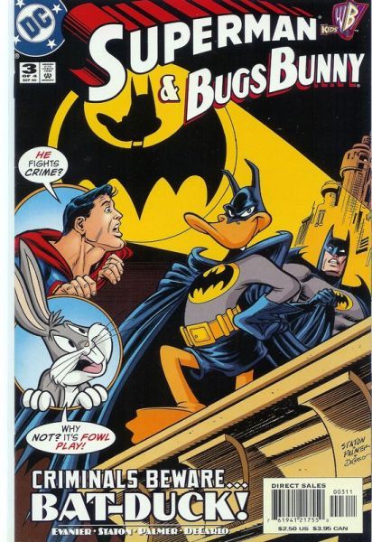 Superman & Bugs Bunny The Duck Knight Weturns 3