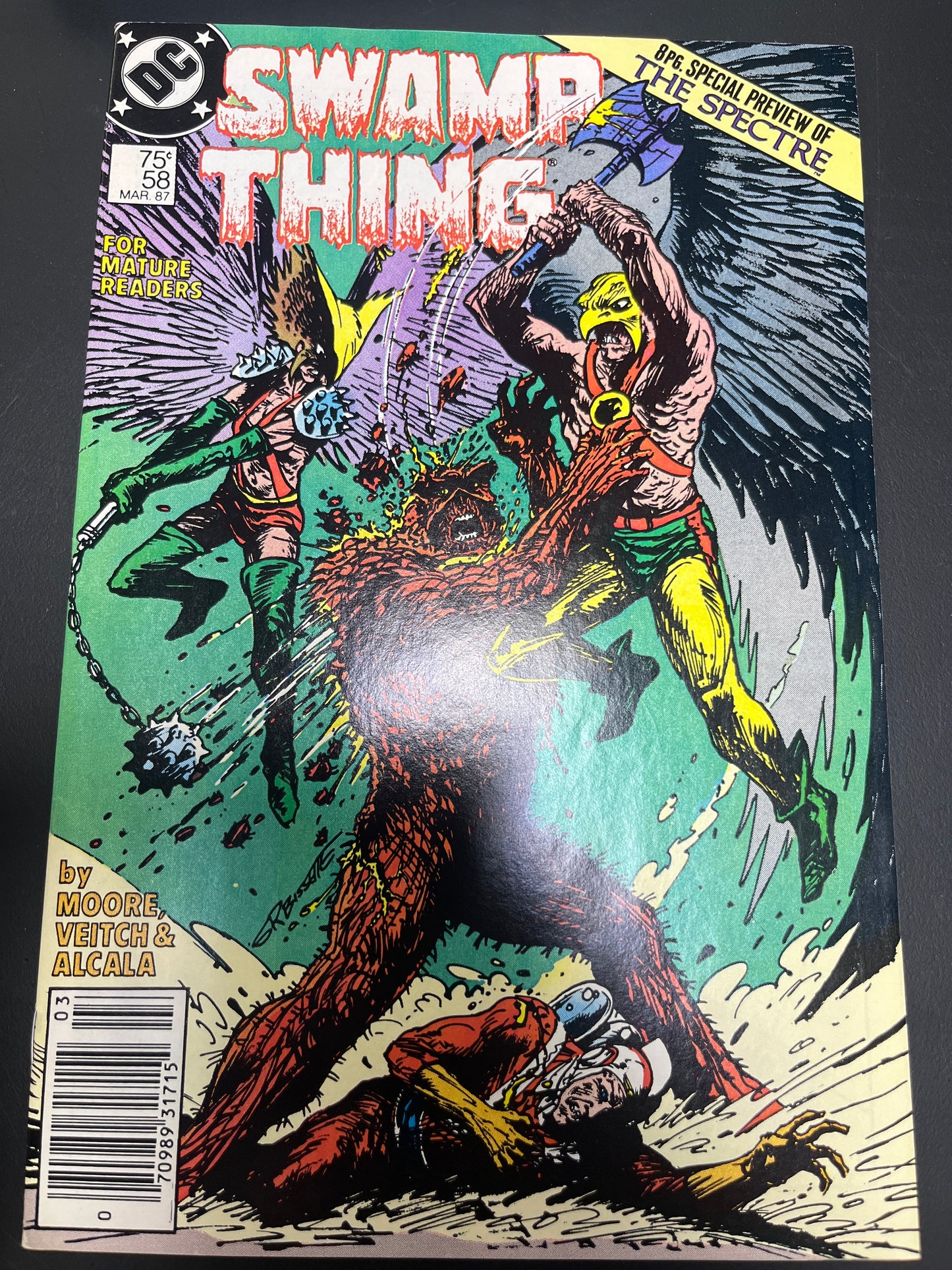 Saga of the Swamp Thing, #58A