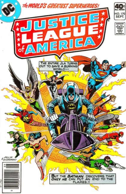 Justice League of America, Vol. 1 While A World Lies Burning 170A