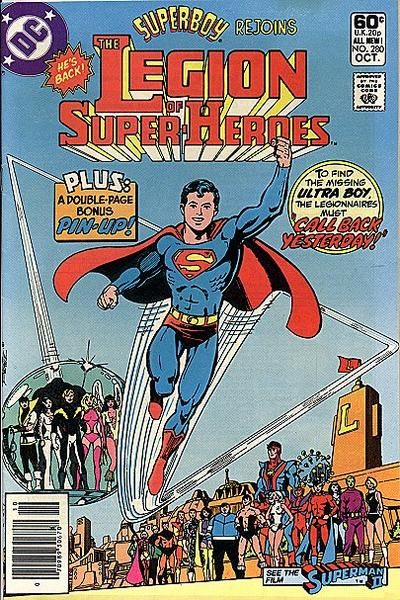Legion of Super-Heroes, Vol. 2 "O! Call Back Yesterday!" 280B