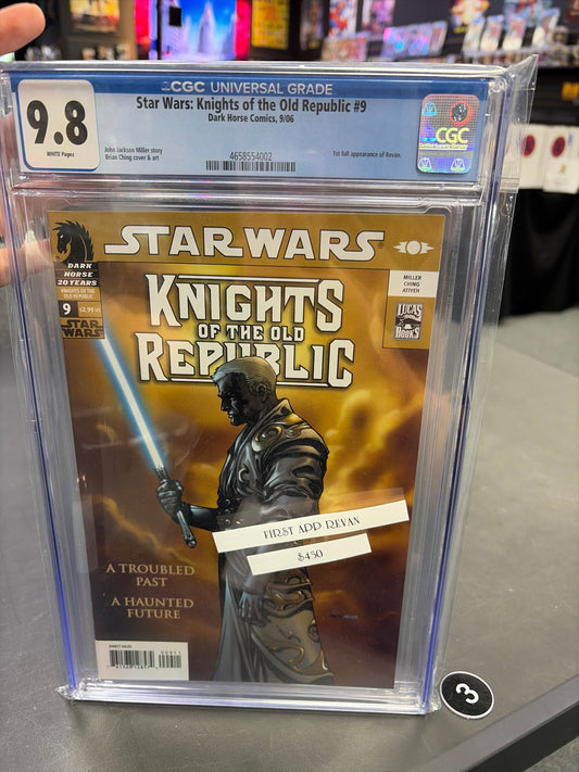 Star Wars: Knights of the Old Republic #9 CGC 9.8