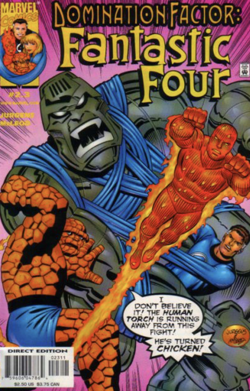 Domination Factor: Fantastic Four #2.3