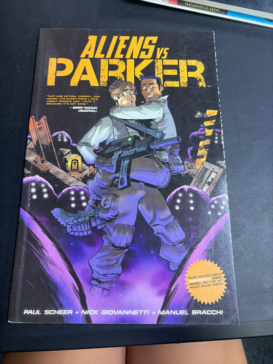 Aliens Vs Parker Book