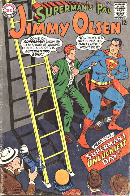 Superman's Pal Jimmy Olsen The Lone Wolf Legionnaire Reporter / Superman's Unluckiest Day 106
