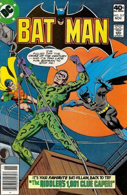 Batman, Vol. 1 The 1,001 Clue Caper or Why Did the Riddler Cross the Road? 317B