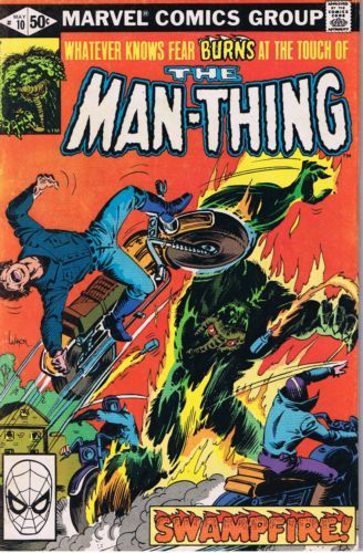 Man-Thing, Vol. 2 Came the Dark Man Walkin', Walkin'... 10A