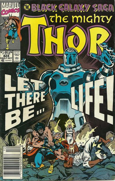 Thor, Vol. 1 The Black Galaxy Saga, Part 6: Let There Be Life 424B