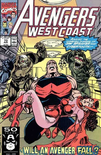 The West Coast Avengers, Vol. 2 The Pacific Overlords, Part 4: Demonica Rising 73A
