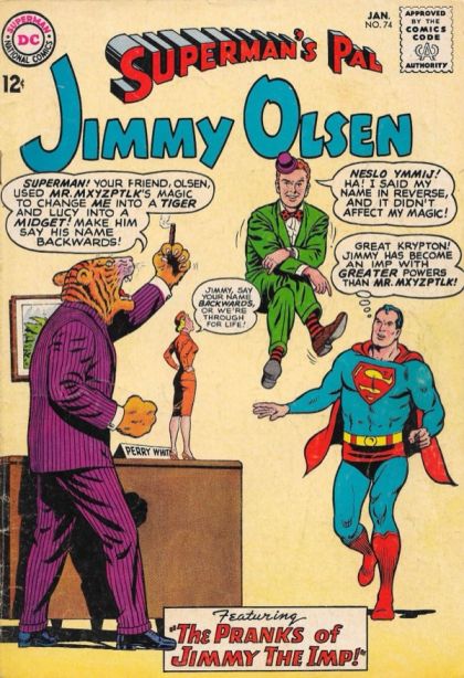 Superman's Pal Jimmy Olsen The Pranks of Jimmy the Imp 74
