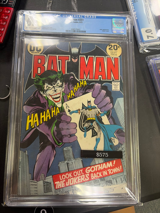 Batman #251 CGC 6.5