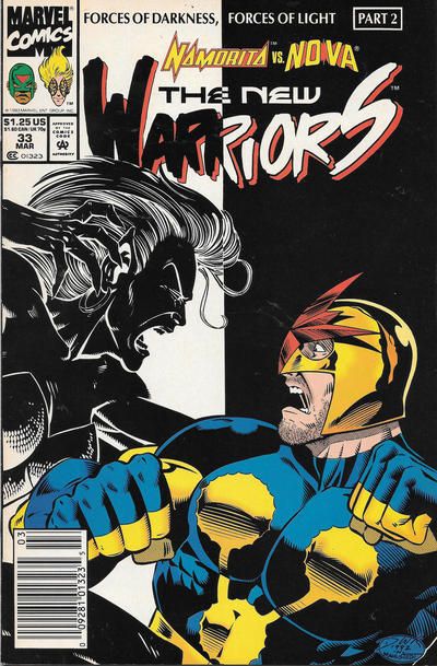 The New Warriors, Vol. 1 Forces Of Darkness, Forces Of Light, Act Two: The Soul Canyons 33B