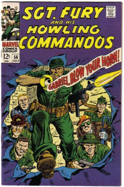 Sgt. Fury and His Howling Commandos Gabriel, Blow Your Horn! 56