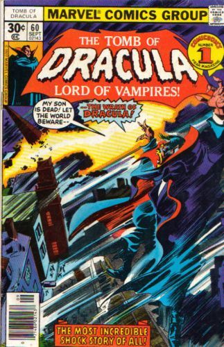 Tomb of Dracula, Vol. 1 The Wrath of Dracula! 60A